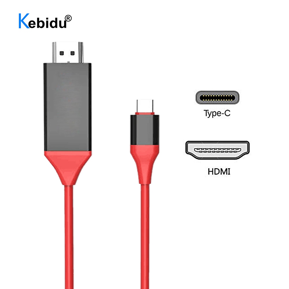 1080P USB 3.1 c-HDMI ȣȯ  ̺, Ｚ  S9/S8/Ʈ 9  MacBook  2M Ÿ C ̺ ȯ